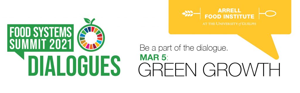 Green Growth - Food Systems Summit Dialogues