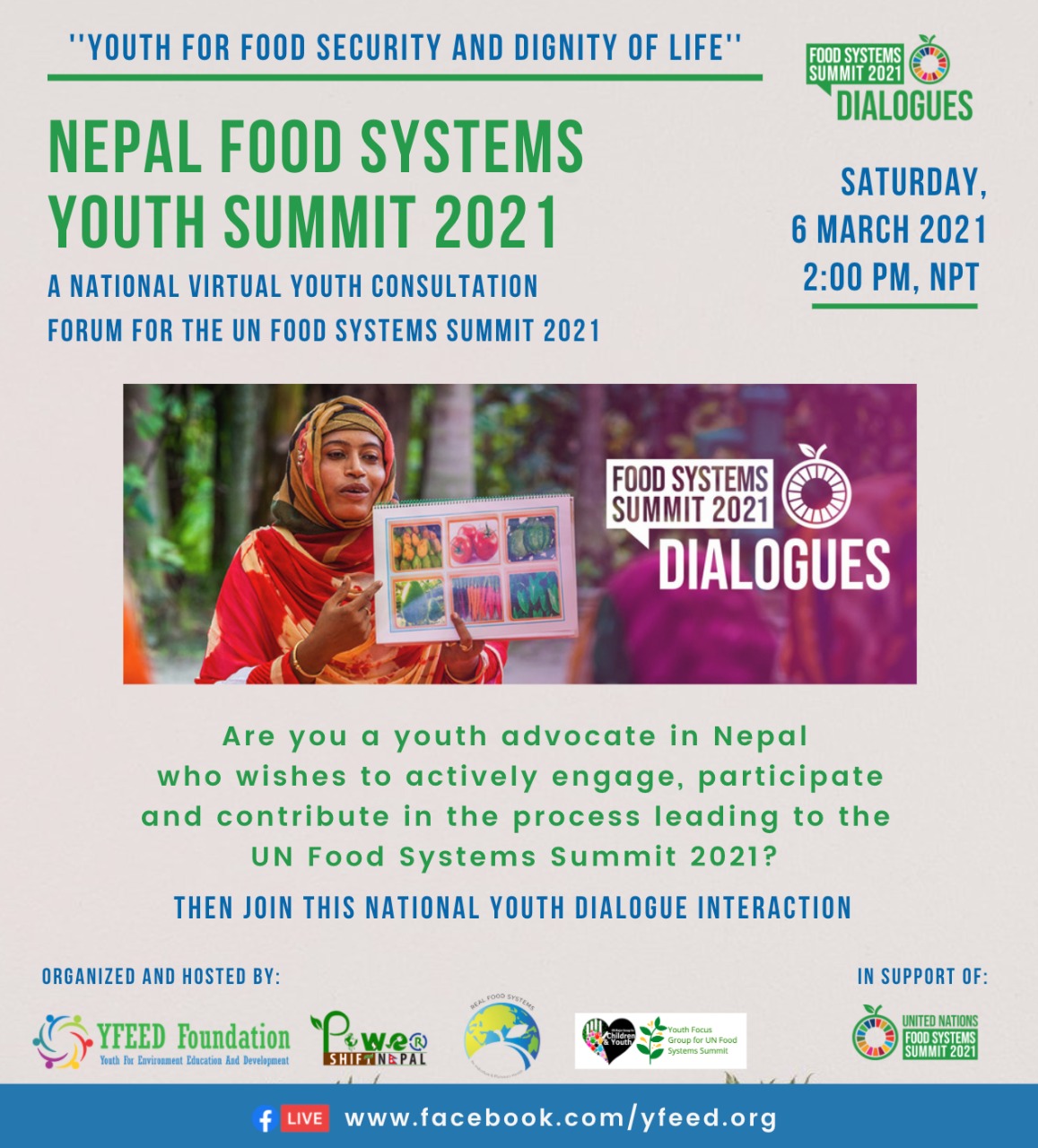 National Food Systems Summit 2021 - Food Systems Summit Dialogues
