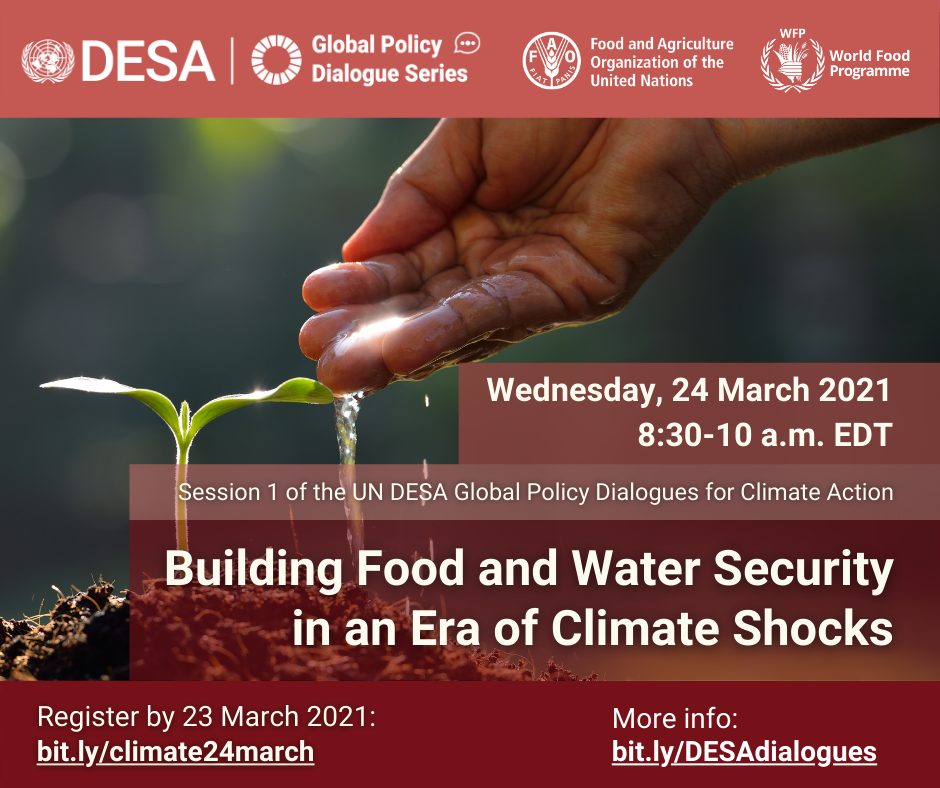 Building Food and Water Security in an Era of Climate Shocks - Food ...