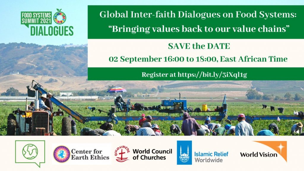 Global Interfaith Dialogues on Food Systems - Food Systems Summit Dialogues